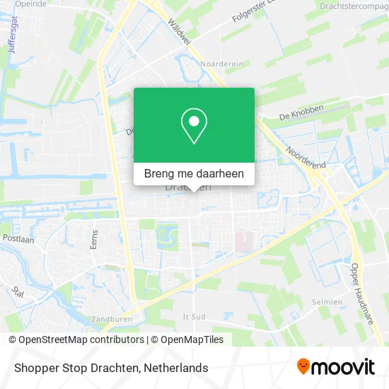 Shopper Stop Drachten kaart