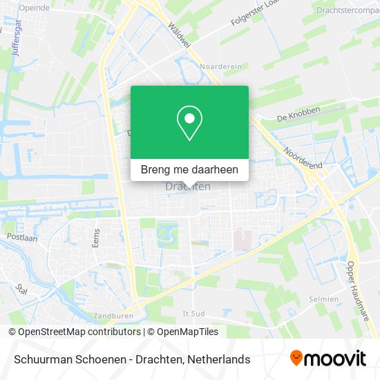 Schuurman Schoenen - Drachten kaart