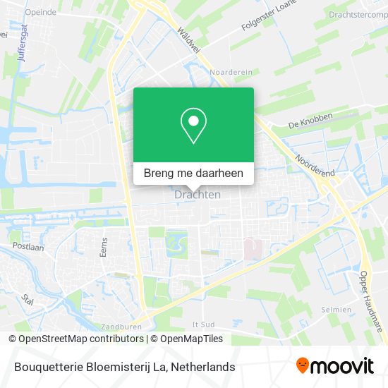 Bouquetterie Bloemisterij La kaart