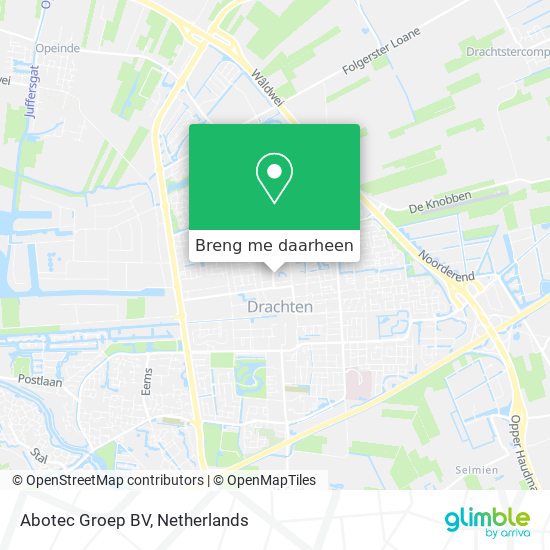 Abotec Groep BV kaart