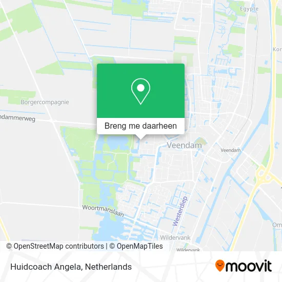 Huidcoach Angela kaart