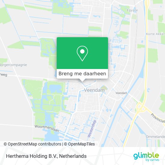 Herthema Holding B.V. kaart