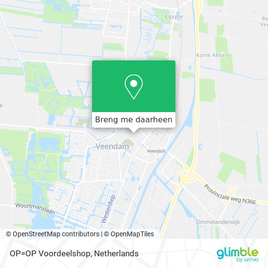 OP=OP Voordeelshop kaart