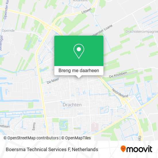 Boersma Technical Services F kaart