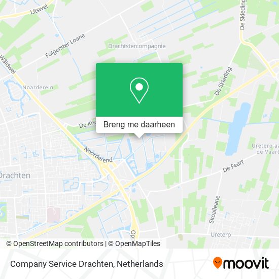 Company Service Drachten kaart