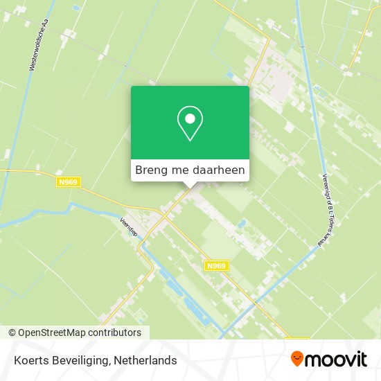 Koerts Beveiliging kaart