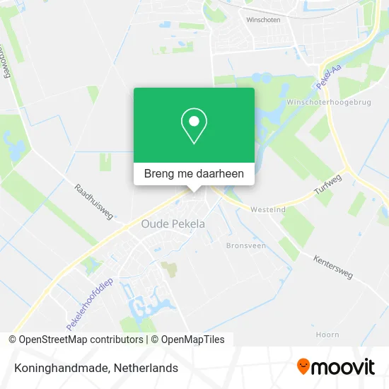 Koninghandmade kaart