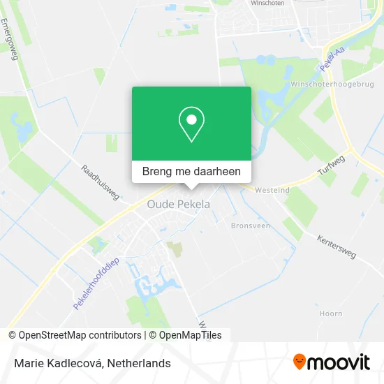 Marie Kadlecová kaart