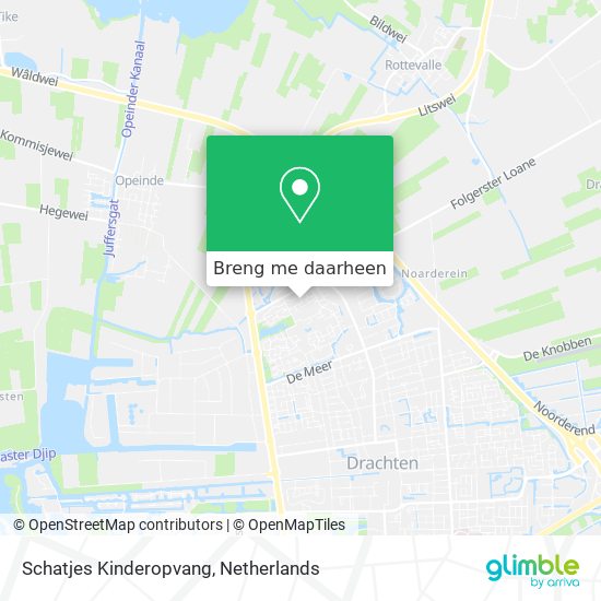 Schatjes Kinderopvang kaart