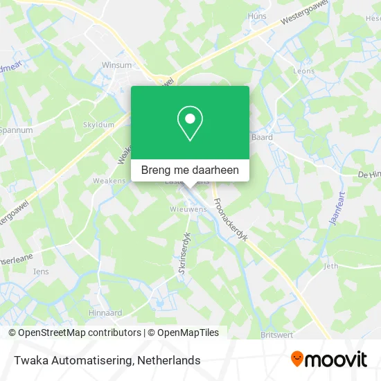 Twaka Automatisering kaart