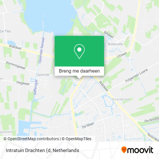 Intratuin Drachten kaart