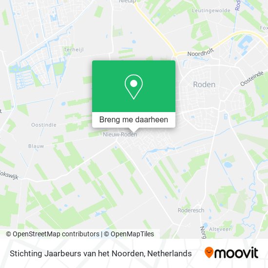 Stichting Jaarbeurs van het Noorden kaart