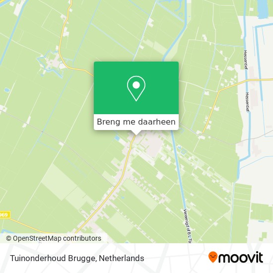 Tuinonderhoud Brugge kaart