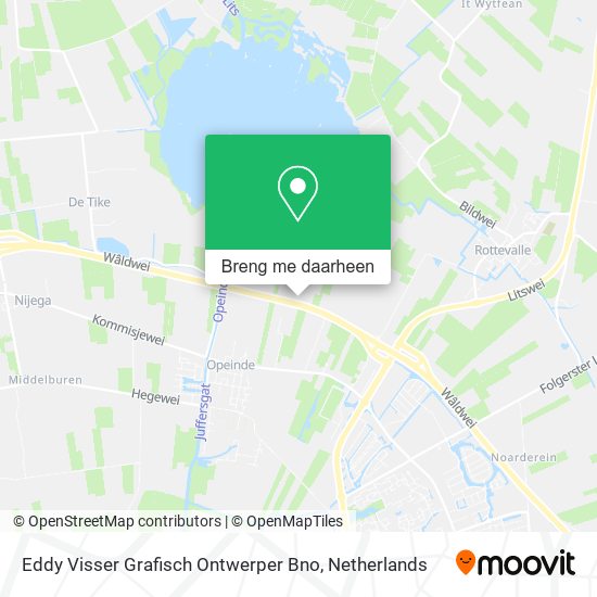 Eddy Visser Grafisch Ontwerper Bno kaart