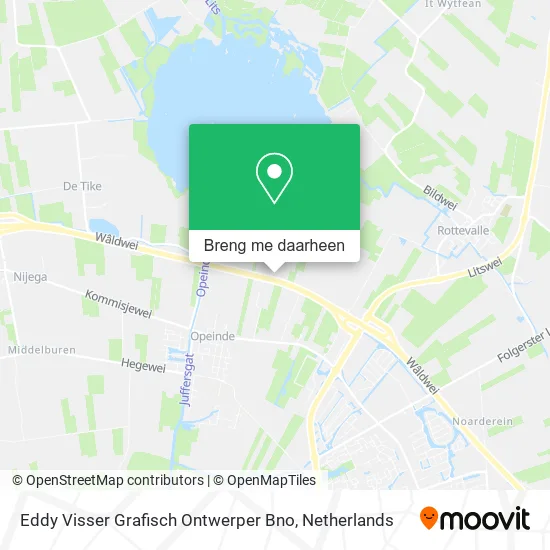 Eddy Visser Grafisch Ontwerper Bno kaart