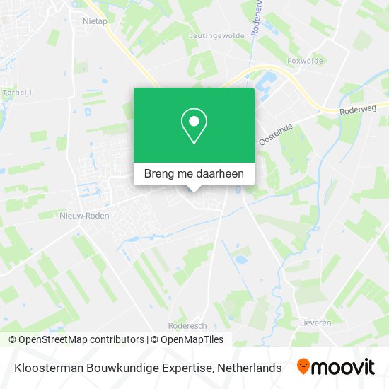 Kloosterman Bouwkundige Expertise kaart
