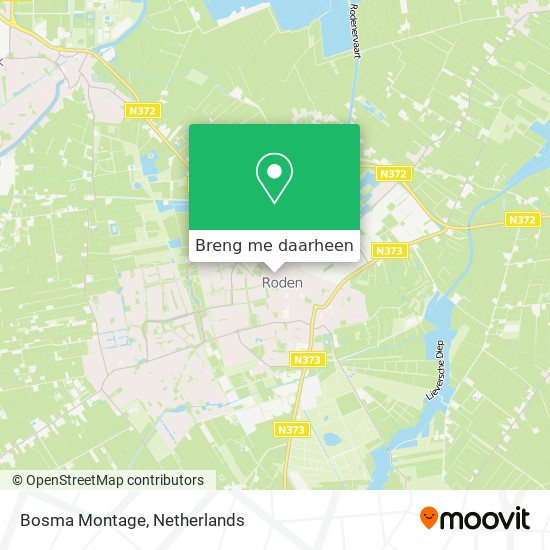 Bosma Montage kaart