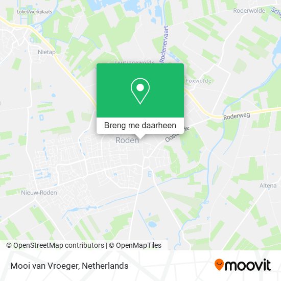 Mooi van Vroeger kaart