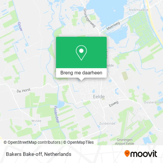 Bakers Bake-off kaart