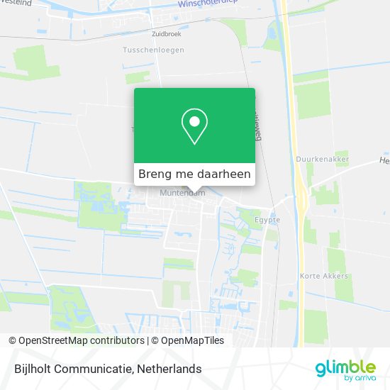 Bijlholt Communicatie kaart