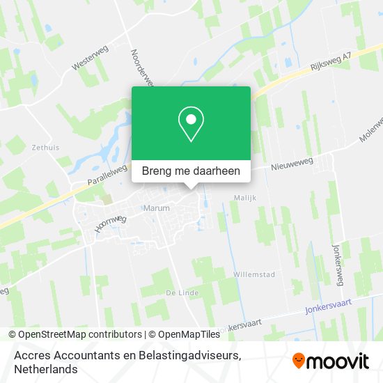 Accres Accountants en Belastingadviseurs kaart