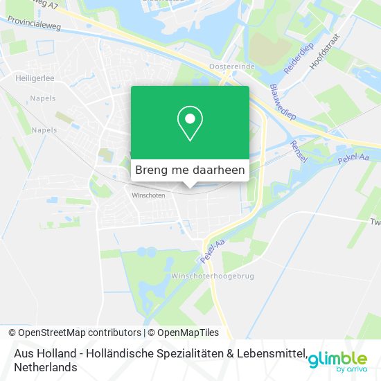 Aus Holland - Holländische Spezialitäten & Lebensmittel kaart
