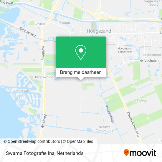 Swama Fotografie Ina kaart