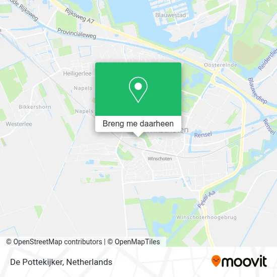 De Pottekijker kaart