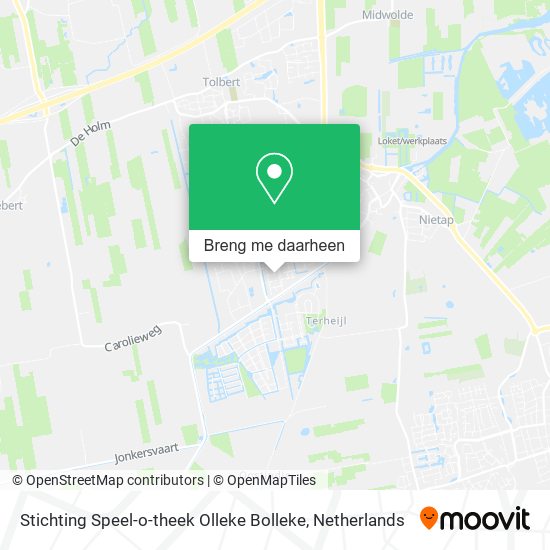 Stichting Speel-o-theek Olleke Bolleke kaart