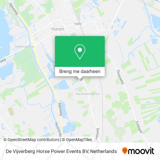 De Vijverberg Horse Power Events BV kaart