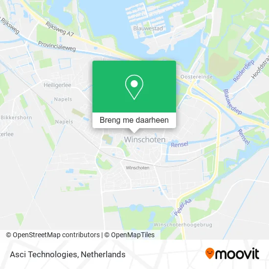 Asci Technologies kaart