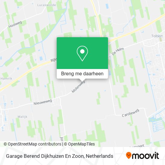 Garage Berend Dijkhuizen En Zoon kaart
