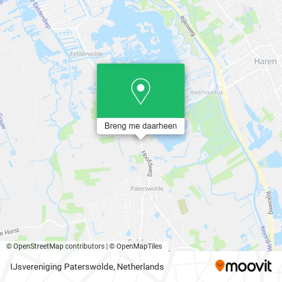 IJsvereniging Paterswolde kaart