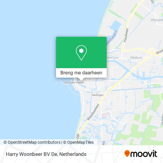 Harry Woonbeer BV De kaart