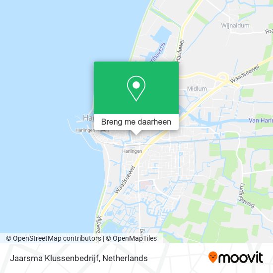 Jaarsma Klussenbedrijf kaart