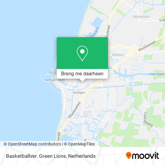 Basketballver. Green Lions kaart