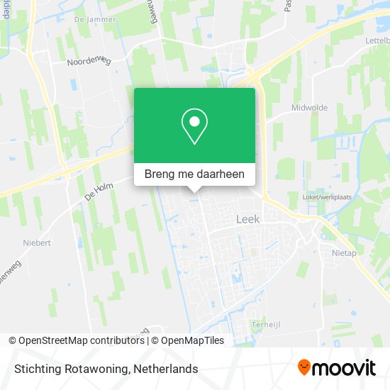 Stichting Rotawoning kaart