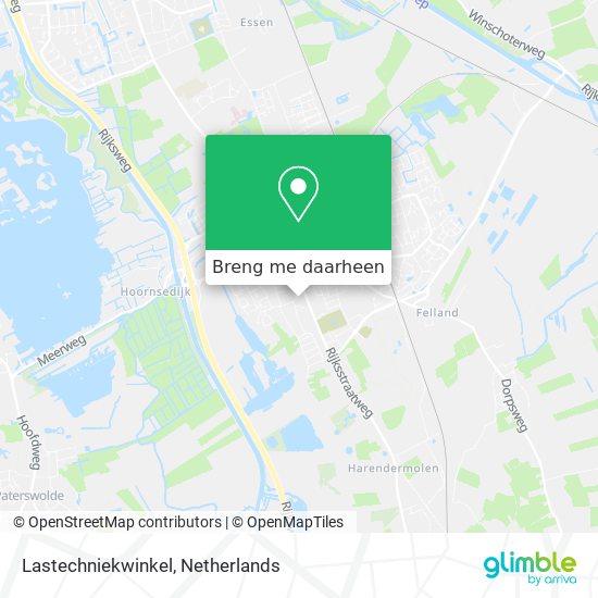 Lastechniekwinkel kaart