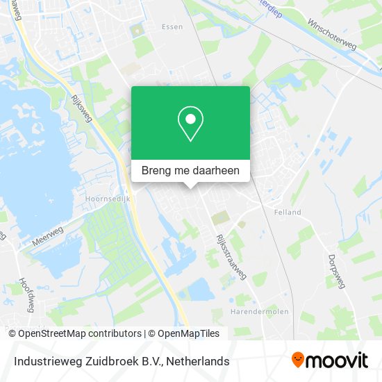 Industrieweg Zuidbroek B.V. kaart