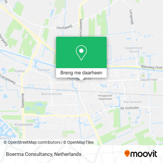 Boerma Consultancy kaart
