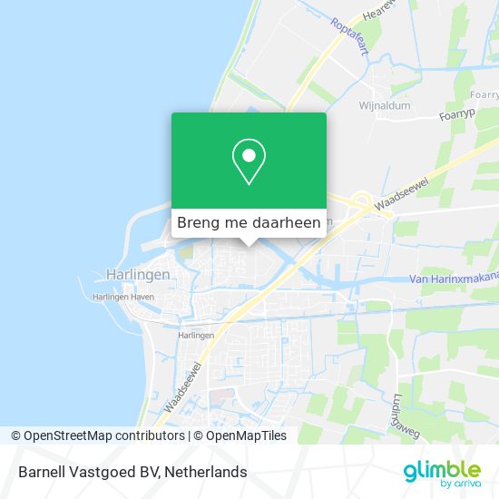 Barnell Vastgoed BV kaart