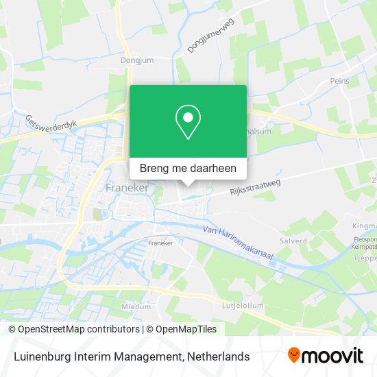 Luinenburg Interim Management kaart