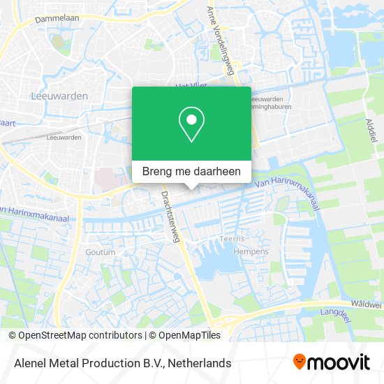 Alenel Metal Production B.V. kaart