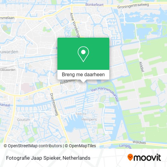Fotografie Jaap Spieker kaart