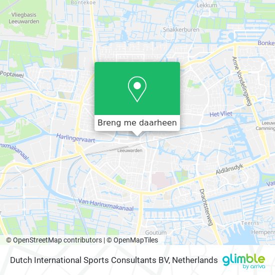 Dutch International Sports Consultants BV kaart