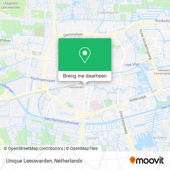 Unique Leeuwarden kaart