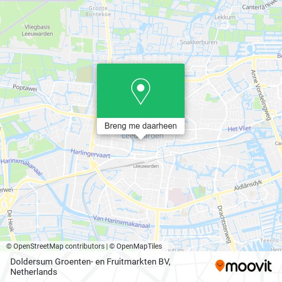 Doldersum Groenten- en Fruitmarkten BV kaart
