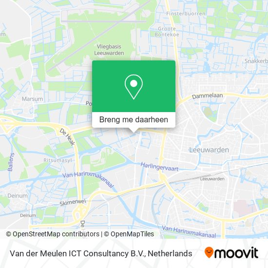 Van der Meulen ICT Consultancy B.V. kaart