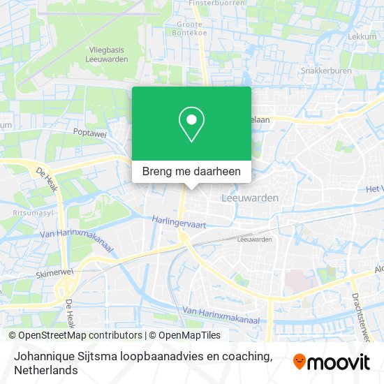 Johannique Sijtsma loopbaanadvies en coaching kaart