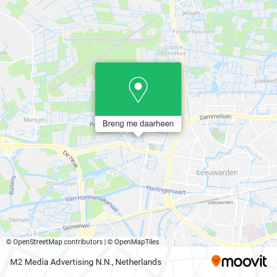 M2 Media Advertising N.N. kaart